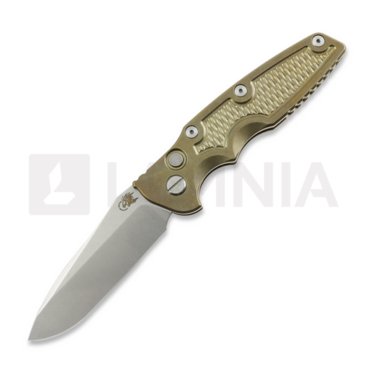 Hinderer 3.5 Eklipse Spear Point Automatic, Stonewash Bronze