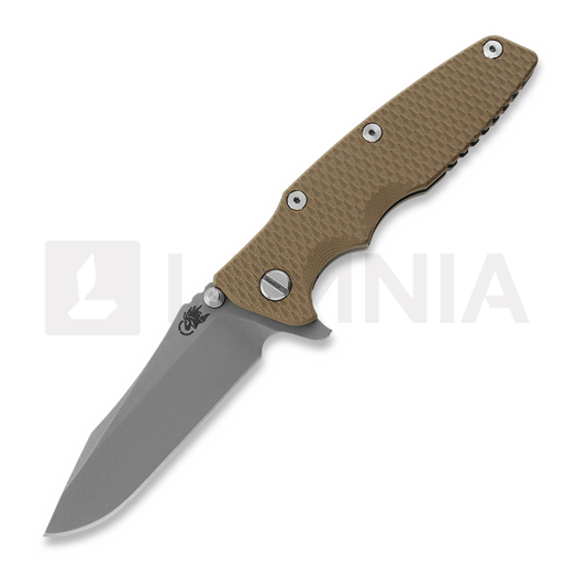 Briceag Hinderer 3.5 Eklipse Spear Point Tri-Way Working Finish FDE G-10