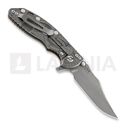 Hinderer 3.5 XM-18 Bowie Mouse Hunt folding knife