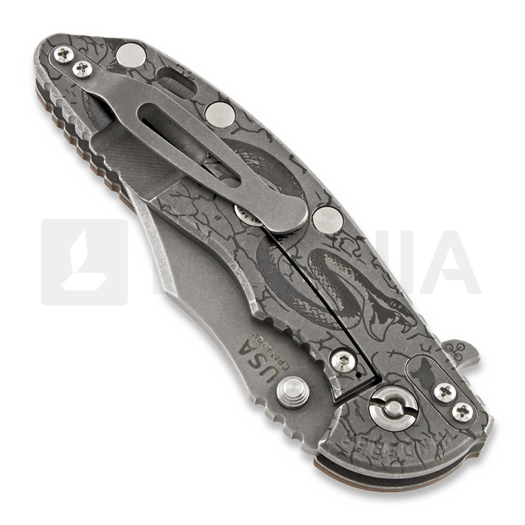 Hinderer 3.5 XM-18 Bowie Mouse Hunt folding knife