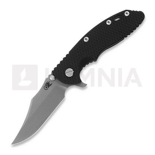 Hinderer 3.5 XM-18 Bowie Tri-Way Battle Bronze összecsukható kés, fekete