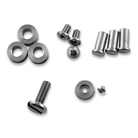 Hinderer 3.5 XM-18 Complete Hardware Kit Ti, Stonewash