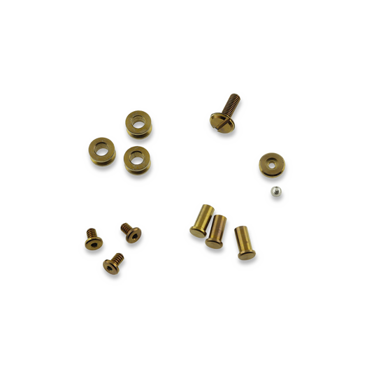 Hinderer 3.5 XM-18 Complete Hardware Kit Titanium Stonewash Bronze