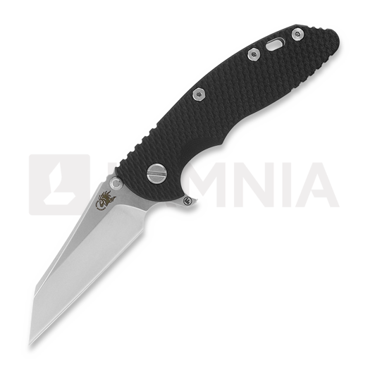 Складний ніж Hinderer 3.5 XM-18 Fatty Wharncliffe Tri-Way Stonewash Black G10