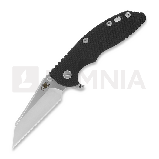 Navalha Hinderer 3.5 XM-18 Fatty Wharncliffe Tri-Way Stonewash Black G10