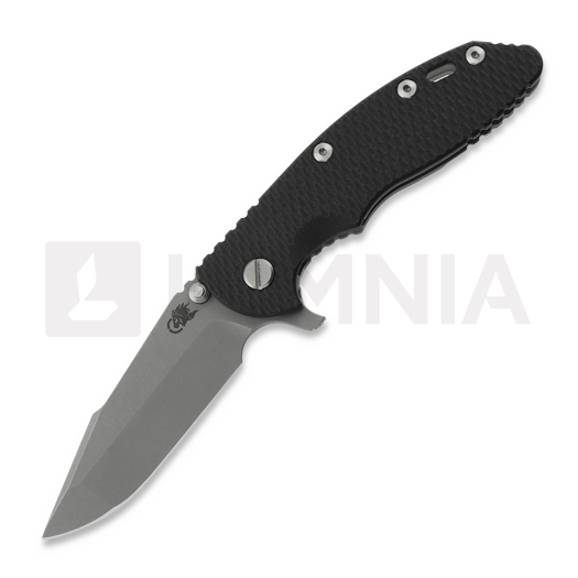 Hinderer 3.5 XM-18 Harpoon Spanto vouwmes, Magnacut, Working Finish, zwart