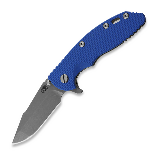 Hinderer 3.5 XM-18 Harpoon Spanto Tri-Way Working Finish, Blue