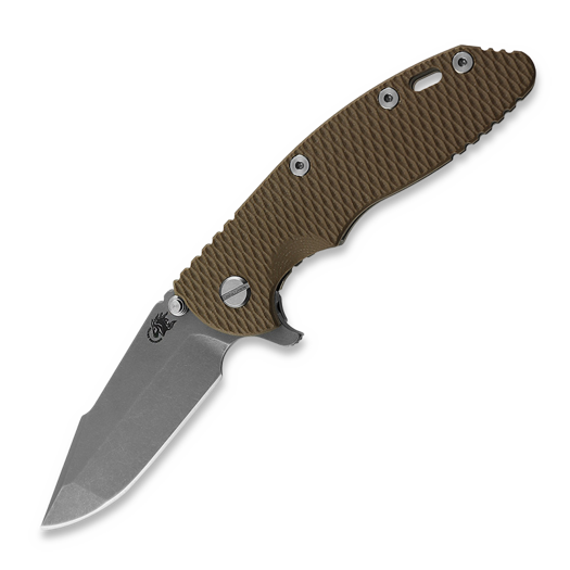 Hinderer 3.5 XM-18 Harpoon Spanto Tri-Way Working Finish, FDE