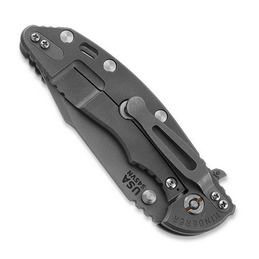 Hinderer 3.5 XM-18 Harpoon Spanto Tri-Way Working Finish, Translucent Green