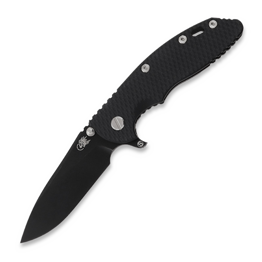 Navaja Hinderer 3.5 XM-18 Magnacut Skinny Slicer Tri-Way Battle Black Black G10