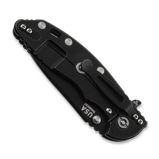Coltello pieghevole Hinderer 3.5 XM-18 Magnacut Skinny Slicer Tri-Way Battle Black FDE G10