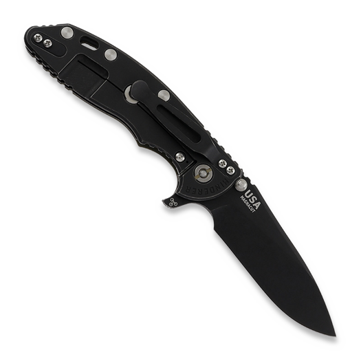 Hinderer 3.5 XM-18 Magnacut Skinny Slicer Tri-Way Battle Black Red G10 folding knife