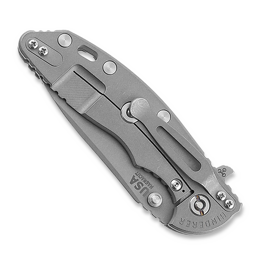 Hinderer 3.5 XM-18 Magnacut Skinny Slicer Tri-Way Working Finish Black G10 sulankstomas peilis