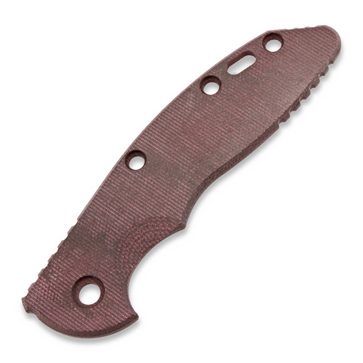 Hinderer 3.5 XM-18 Micarta Handle Scale, smooth burgundy