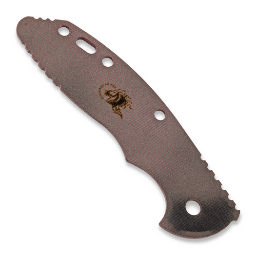 Hinderer 3.5 XM-18 Micarta Handle Scale, smooth burgundy