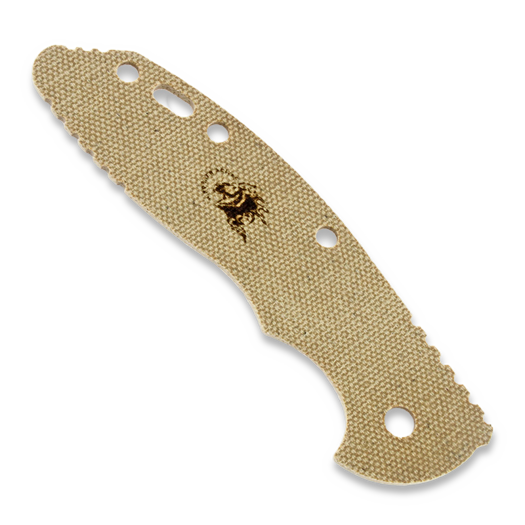 Hinderer 3.5 XM-18 Micarta Handle Scale, smooth natural