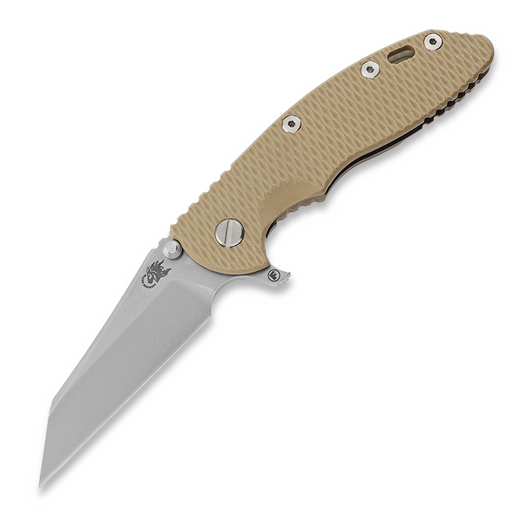 Hinderer 3.5 XM-18 S45VN Fatty Wharncliffe Tri-Way Stonewash Bronze Coyote G10 kääntöveitsi