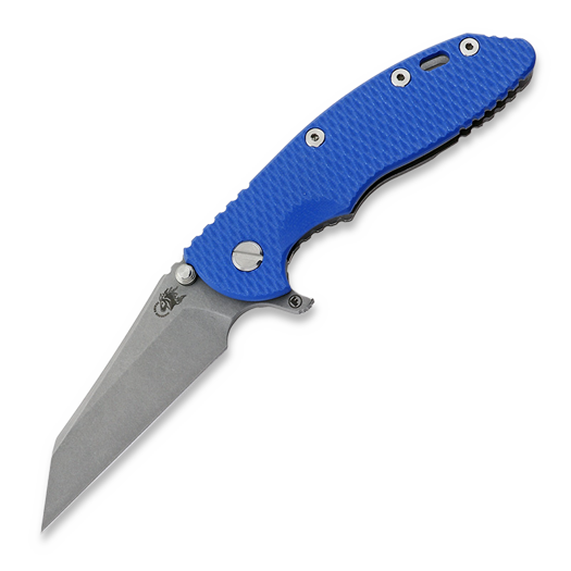 Складной нож Hinderer 3.5 XM-18 S45VN Fatty Wharncliffe Tri-Way Working Finish Blue G10