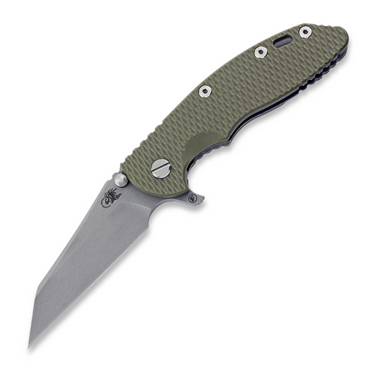 Hinderer 3.5 XM-18 S45VN Fatty Wharncliffe Tri-Way Working Finish OD Green G10 접이식 나이프