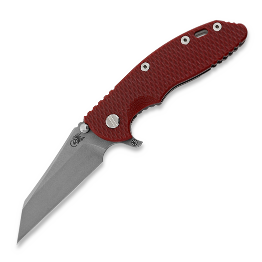 Nóż składany Hinderer 3.5 XM-18 S45VN Fatty Wharncliffe Tri-Way Working Finish Red G10