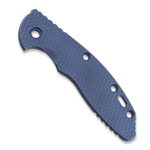 Handle scales Hinderer 3.5 XM-18 Scale Textured Titanium Battle Blue