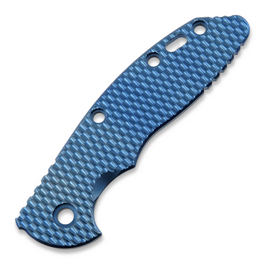 Hinderer 3.5 XM-18 Scale Textured Titanium Stonewash Handle scales, blau