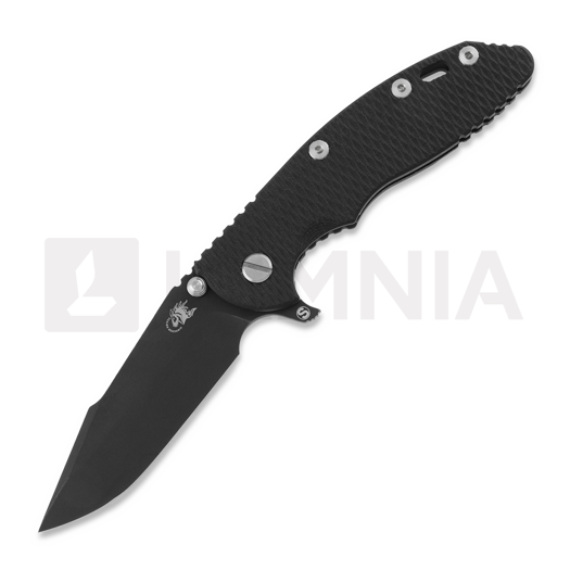 Складной нож Hinderer 3.5 XM-18 Skinny Harpoon Spanto Tri-Way Battle Black Black G10