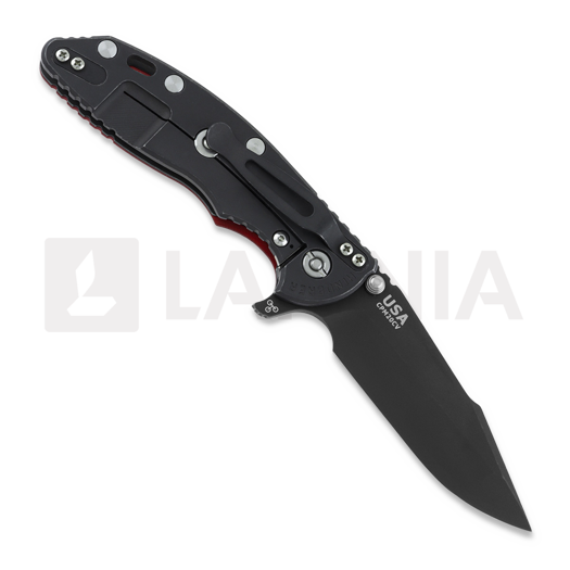 Hinderer 3.5 XM-18 Skinny Harpoon Spanto Tri-Way Battle Black Red G10 折叠刀