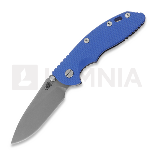 Складной нож Hinderer 3.5 XM-18 Slicer Non Flipper Tri-Way Battle Blue Blue G10