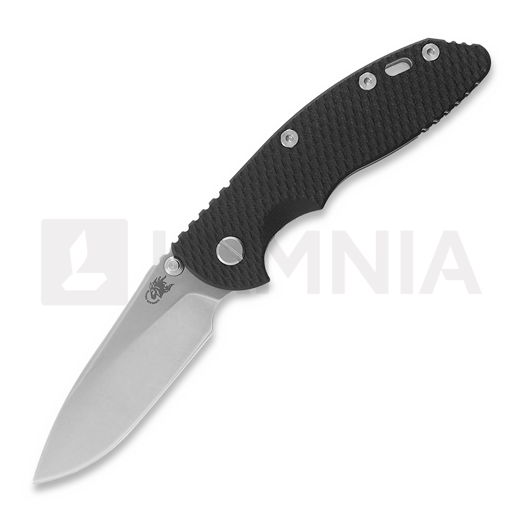 Coltello pieghevole Hinderer 3.5 XM-18 Slicer Non Flipper Tri-Way Stonewash Black G10