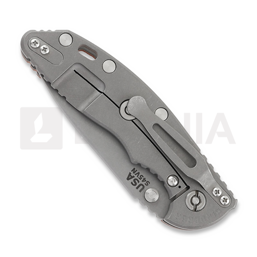 Hinderer 3.5 XM-18 Slicer Non Flipper Tri-Way Working Finish Orange G10 sulankstomas peilis