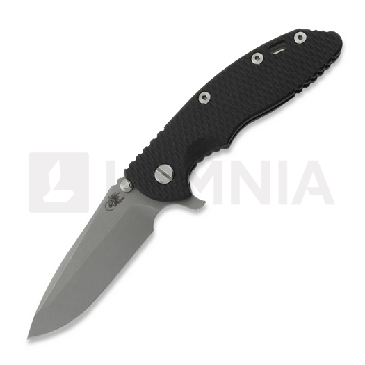 Hinderer 3.5 XM-18 Spanto סכין מתקפלת, CPM 20CV, Battle Bronze, שחור