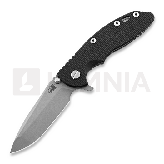 Couteau pliant Hinderer 3.5 XM-18 Spanto, CPM 20CV, Working Finish, noir