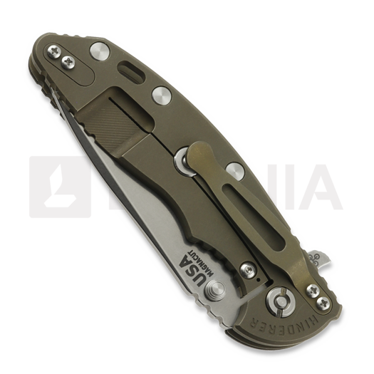 Saliekams nazis Hinderer 3.5 XM-18 Spanto Magnacut Battle Bronze Black G10