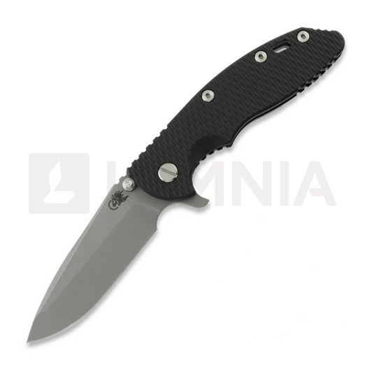 Saliekams nazis Hinderer 3.5 XM-18 Spanto Magnacut Stonewash DLC Black G10