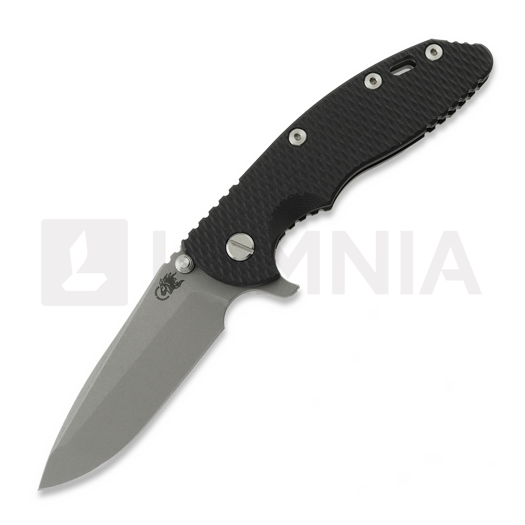 Saliekams nazis Hinderer 3.5 XM-18 Spanto Magnacut Stonewash DLC Black G10
