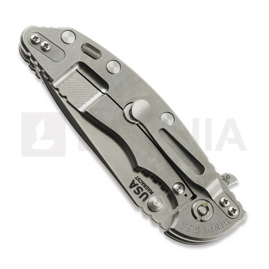 Saliekams nazis Hinderer 3.5 XM-18 Spanto Magnacut Stonewash FDE G10