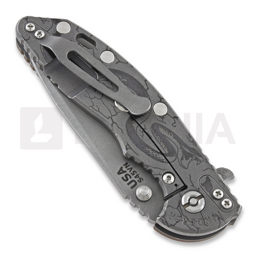 Hinderer 3.5 XM-18 Spanto Mouse Hunt sulankstomas peilis