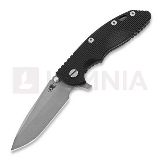 Briceag Hinderer 3.5 XM-18 Spanto Tri-Way Working Finish, negru