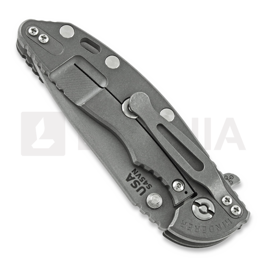 Hinderer 3.5 XM-18 Spanto Tri-Way Working Finish sulankstomas peilis, juoda