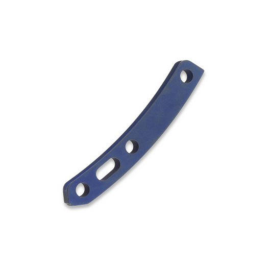 Hinderer 3.5 XM-18 Titanium Backspacer, Battle Blue