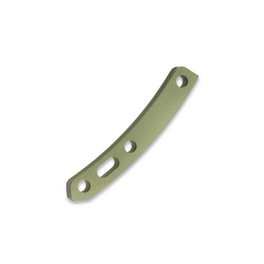 Hinderer 3.5 XM-18 Titanium Backspacer, Battle Green