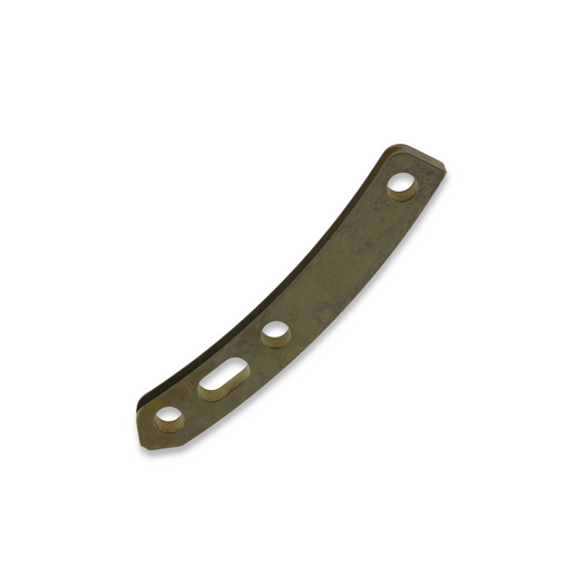 Hinderer 3.5 XM-18 Titanium Backspacer, Stonewash Bronze