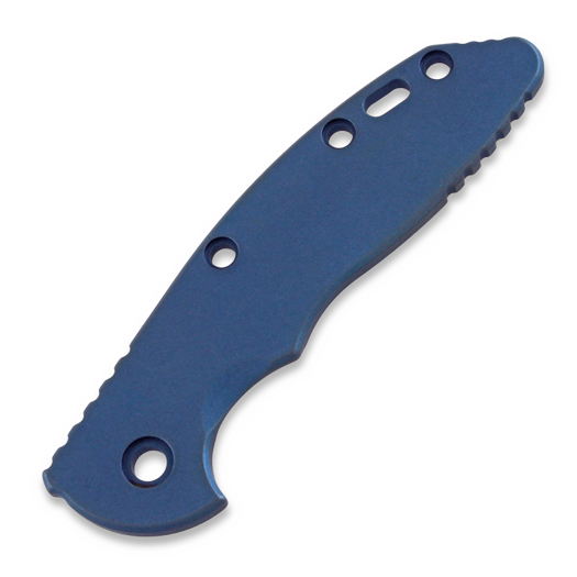 Hinderer 3.5 XM-18 Titanium Handle Scale, battle blue