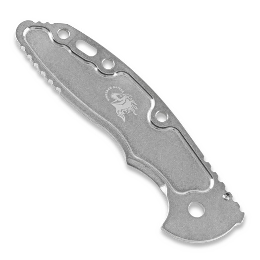 Hinderer 3.5 XM-18 Titanium handle scale, stonewashed