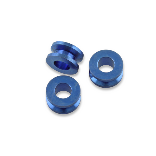 Hinderer 3.5 XM-18 Titanium Standoffs Set of 3, blu