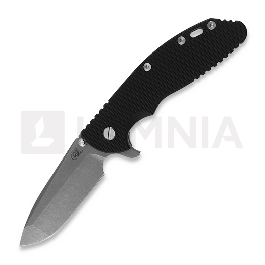 Hinderer 4.0 XM-24 Spanto Tri-Way Working Finish Black G10 összecsukható kés