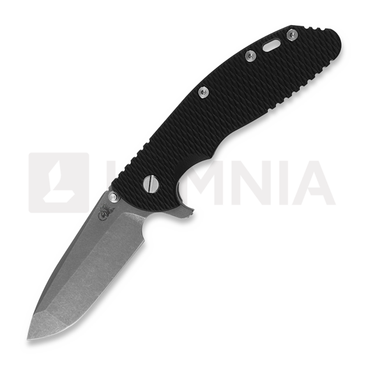 Hinderer 4.0 XM-24 Spanto Tri-Way Working Finish Black G10 סכין מתקפלת