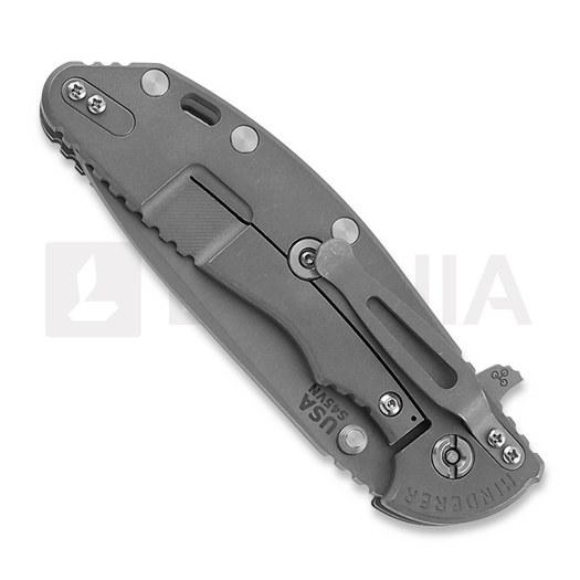 Hinderer 4.0 XM-24 Spanto Tri-Way Working Finish Black G10 folding knife