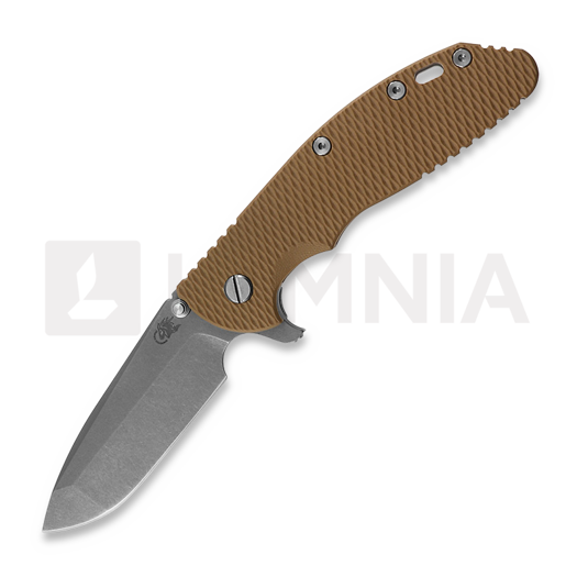 Hinderer 4.0 XM-24 Spanto Tri-Way Working Finish Coyote G10 折り畳みナイフ
